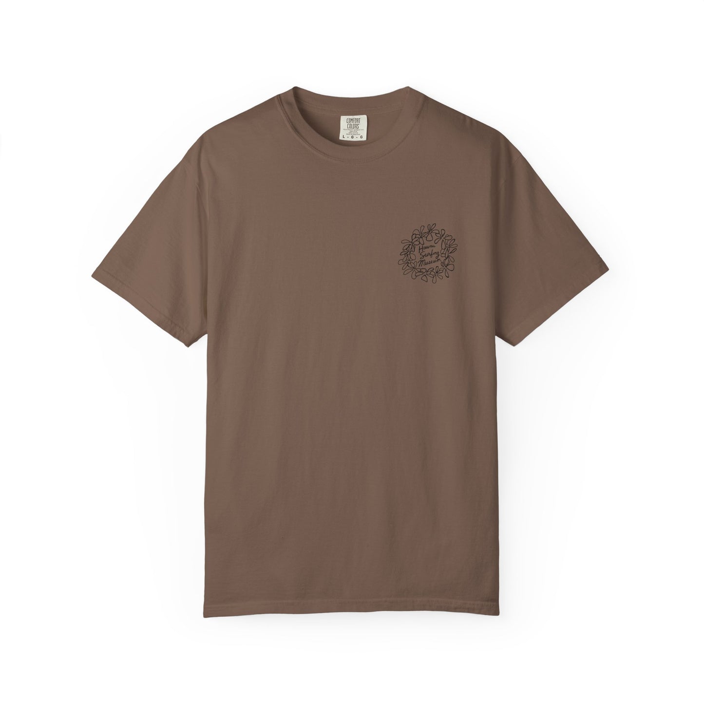 Art Collage Hawaii Surfing Museum Tee