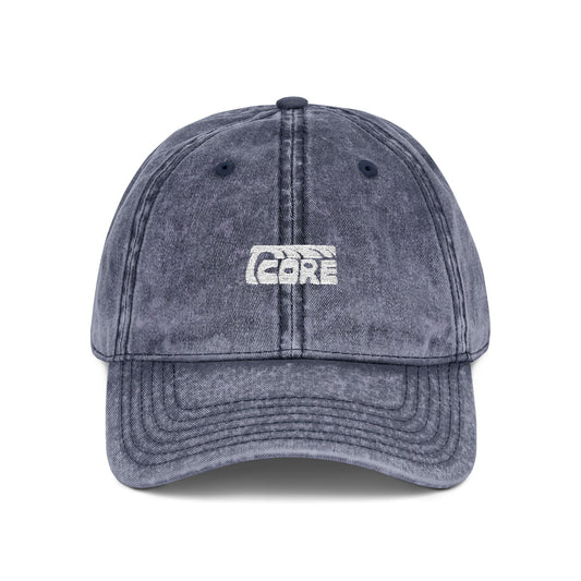 C.O.R.E Vintage Hat - white logo