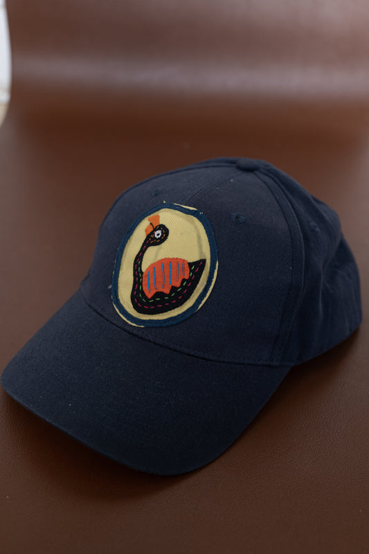 Dark blue hat