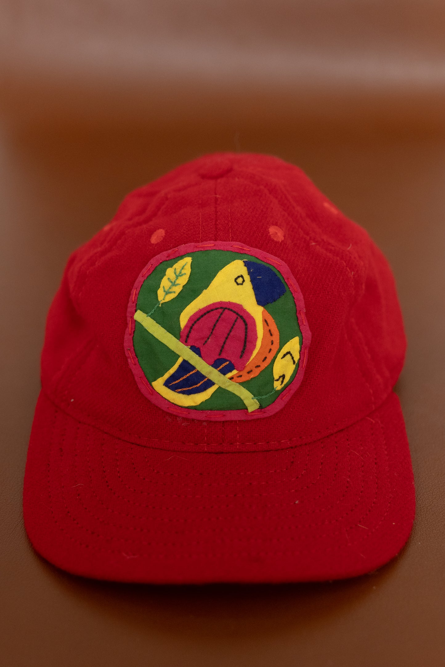 Red Fleece Hat