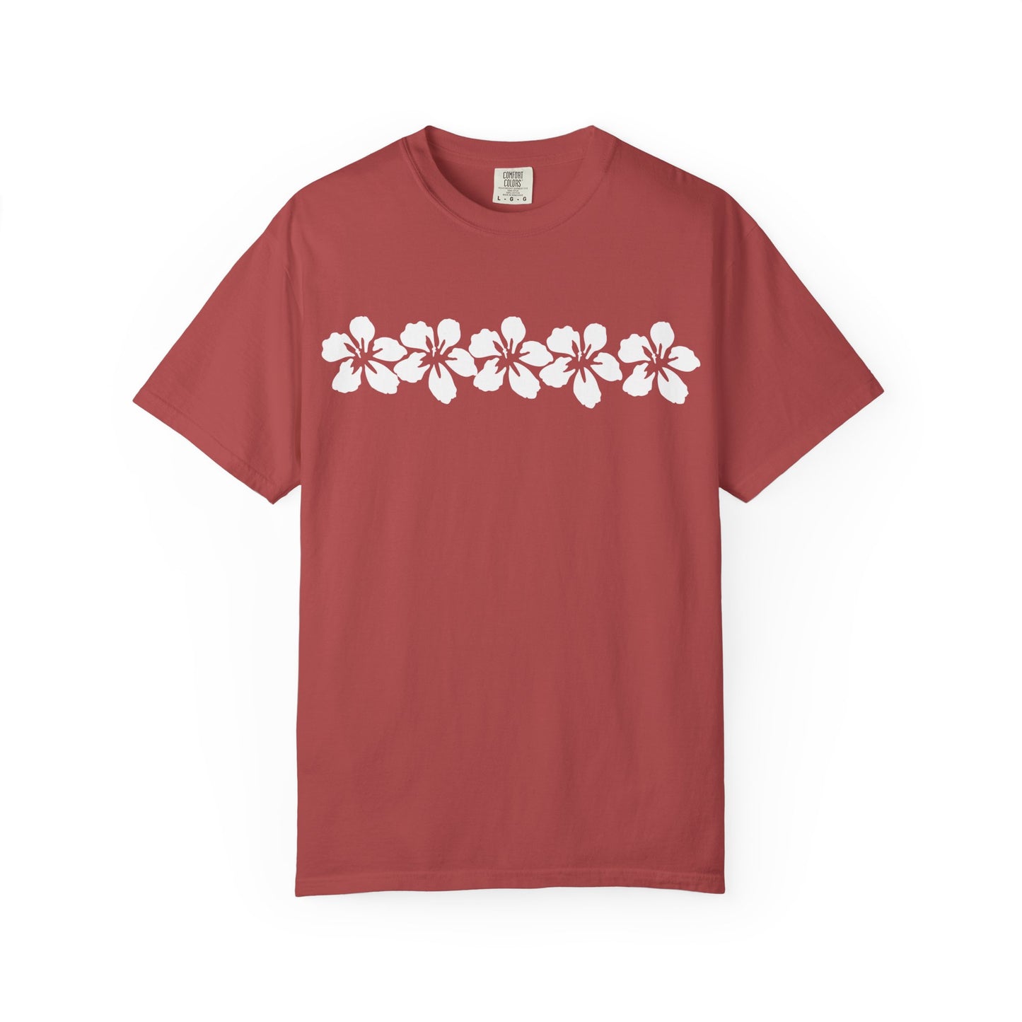 White Hibiscus Tee