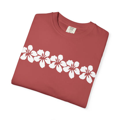 White Hibiscus Tee