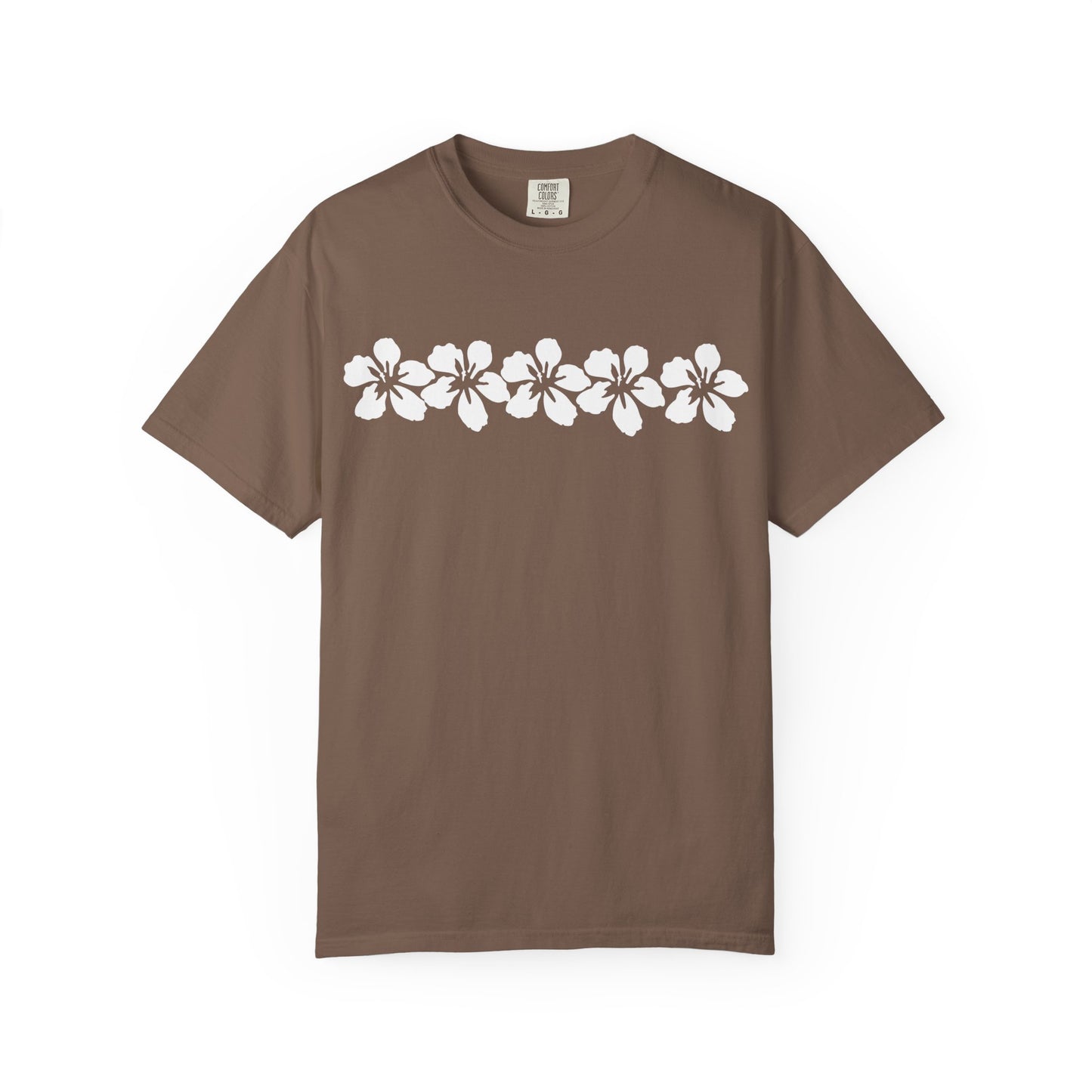 White Hibiscus Tee