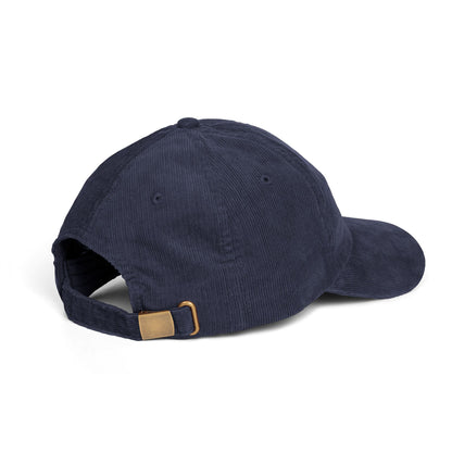 C.O.R.E Corduroy Hat - white logo