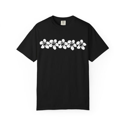 White Hibiscus Tee