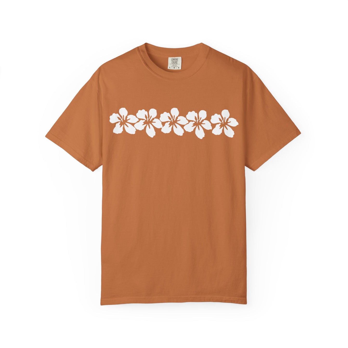 White Hibiscus Tee