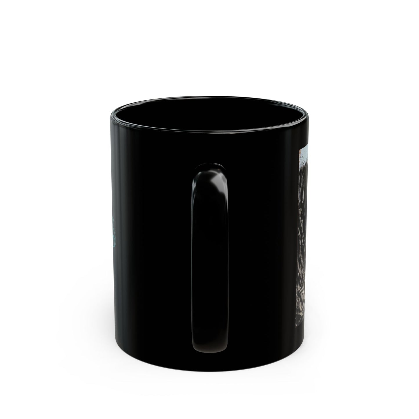 The Surfer Black Mug