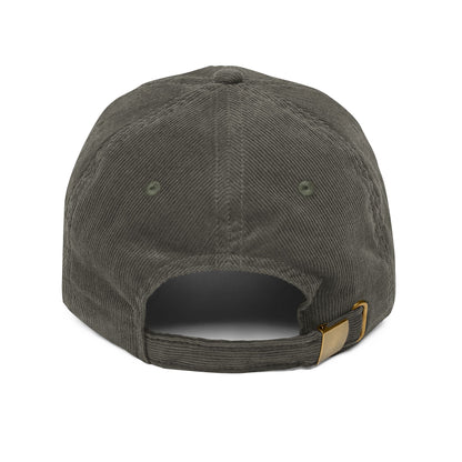 C.O.R.E Corduroy Hat - white logo