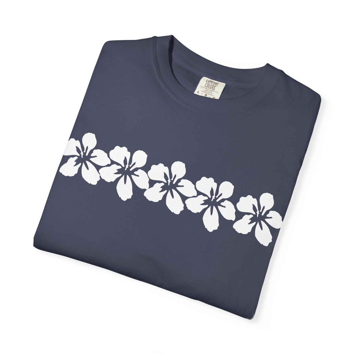 White Hibiscus Tee
