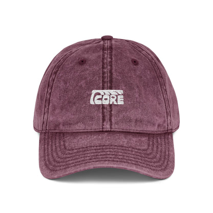 C.O.R.E Vintage Hat - white logo