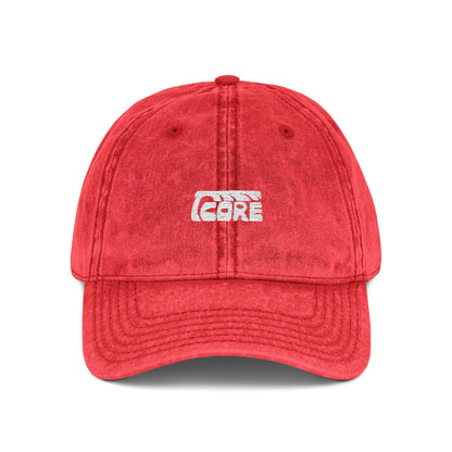 C.O.R.E Vintage Hat - white logo