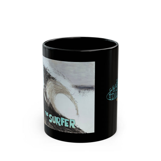 The Surfer Black Mug