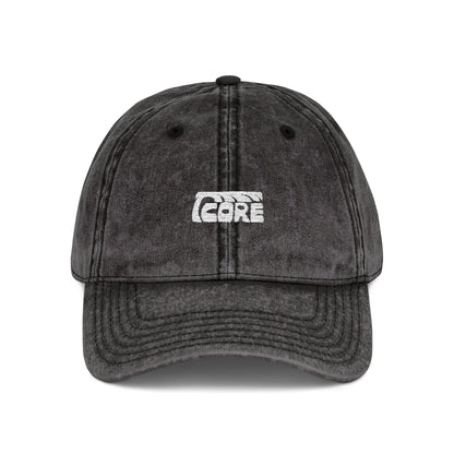 C.O.R.E Vintage Hat - white logo