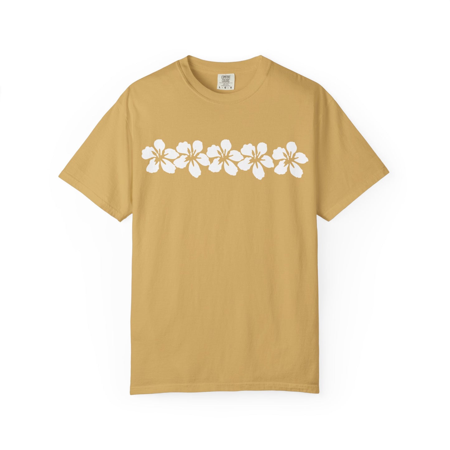 White Hibiscus Tee