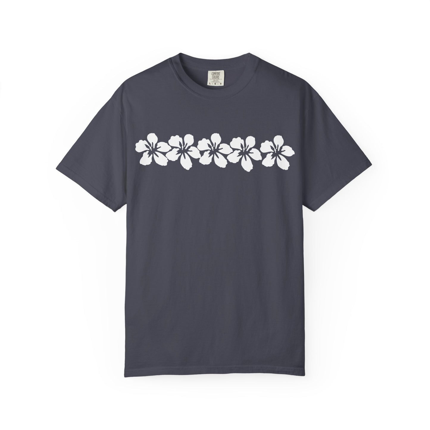 White Hibiscus Tee