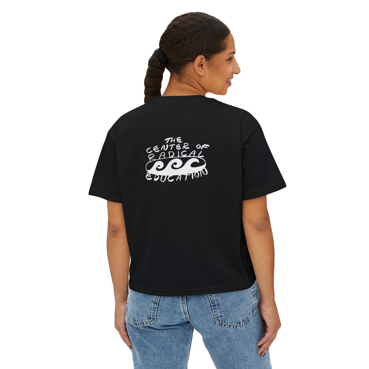 Women's Boxy Tee Wave