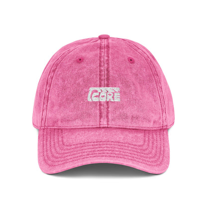 C.O.R.E Vintage Hat - white logo
