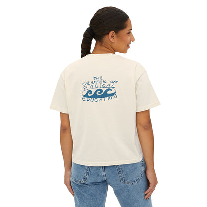 Women's Boxy Tee Wave