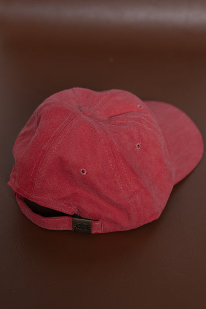 Faded pink hat