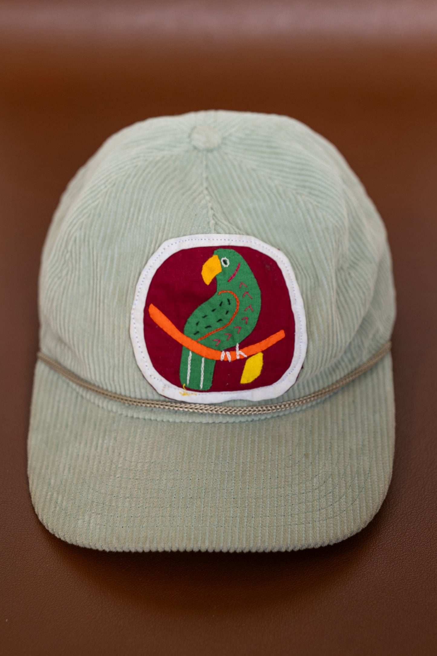 Light blue corduroy hat
