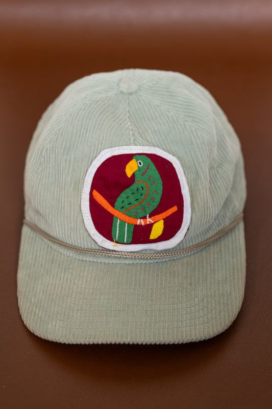 Light blue corduroy hat