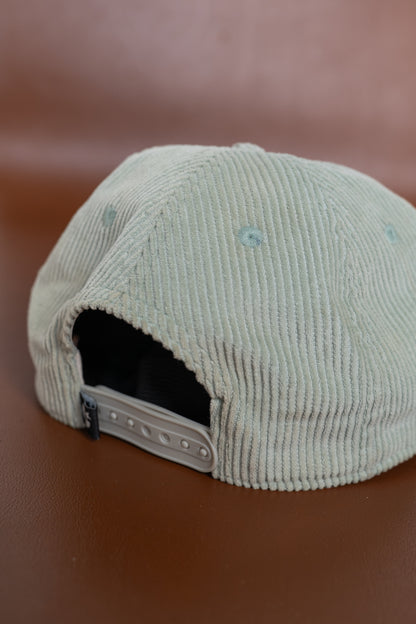 Light blue corduroy hat