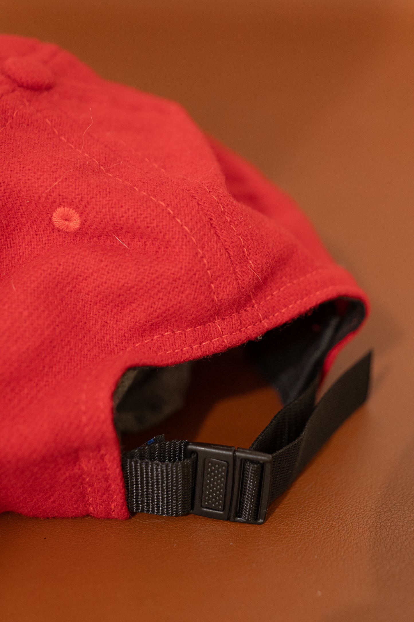 Red Fleece Hat