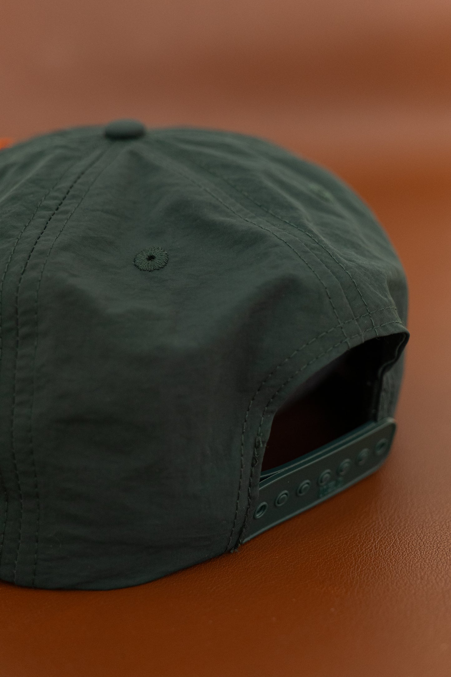 Dark Green Nylon Hat